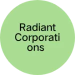 Business logo of RADIANT CORPORATIONS