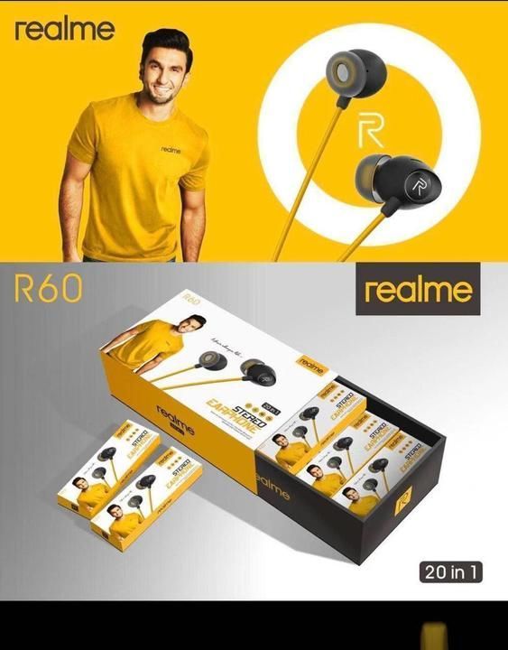 REALME R-60 EARPHONE uploaded by business on 3/14/2021