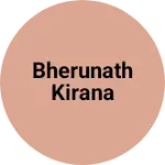 Business logo of Bherunath kirana