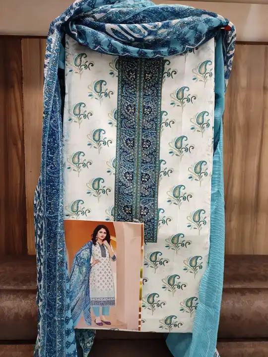 Cotton suits uploaded by Shri Ji Textiles on 6/16/2023