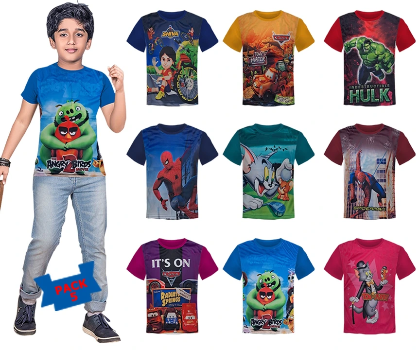 Kids t shirts uploaded by business on 6/16/2023