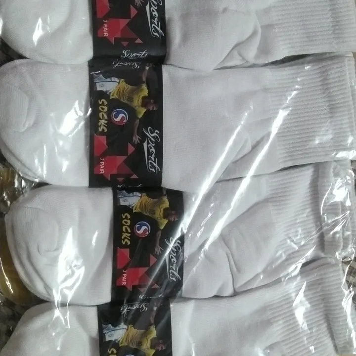School socks white colour 🧦 uploaded by business on 6/16/2023