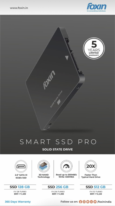 Foxin 256 GB SSD  uploaded by PC SERVICE GURU on 6/16/2023