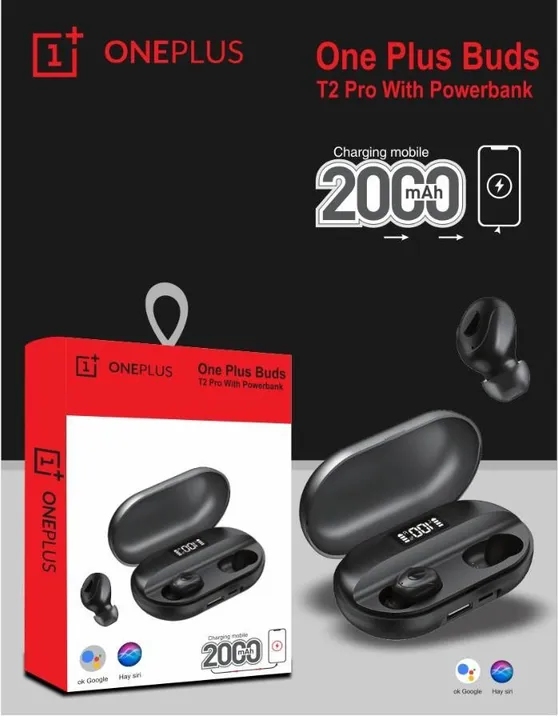 Oneplus T2 EarbuOneplus T2 Earbuds 2000mAh Battery uploaded by Heartium®️ Company on 6/16/2023