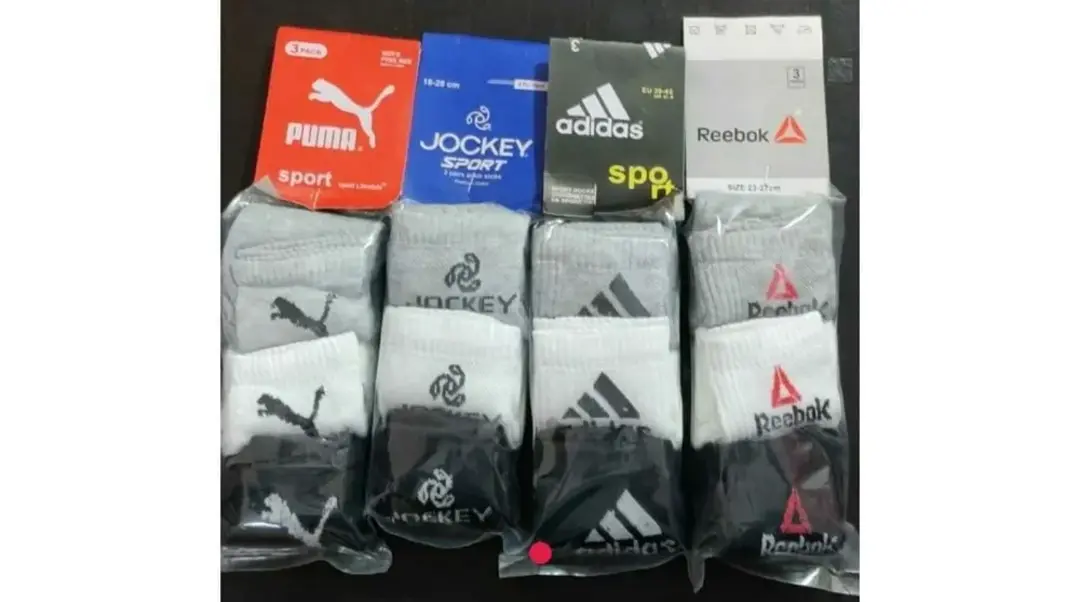 Mens socks for regular use best quality uploaded by Jeegesh exports on 6/16/2023