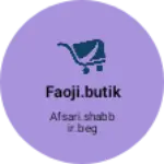 Business logo of Faoji.butik