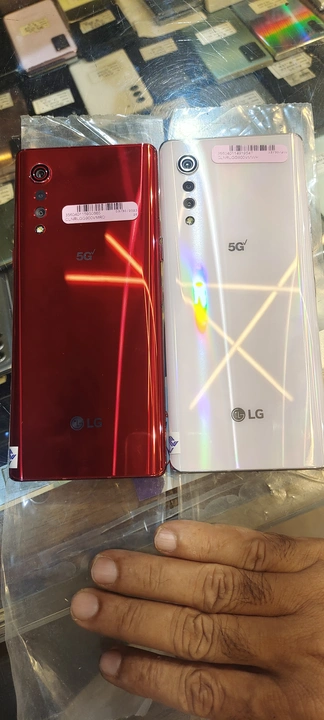 LG velvet 6/128 red/white  uploaded by Anas trading co on 6/16/2023