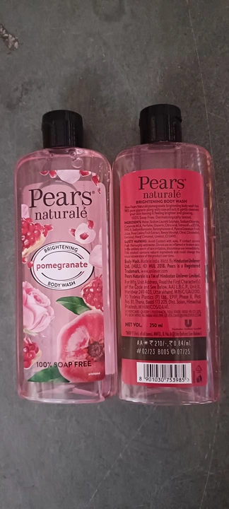 PEARS POMEGRANATE PINK BODY WASH MRP - 210 uploaded by MK TRADERS on 5/28/2024