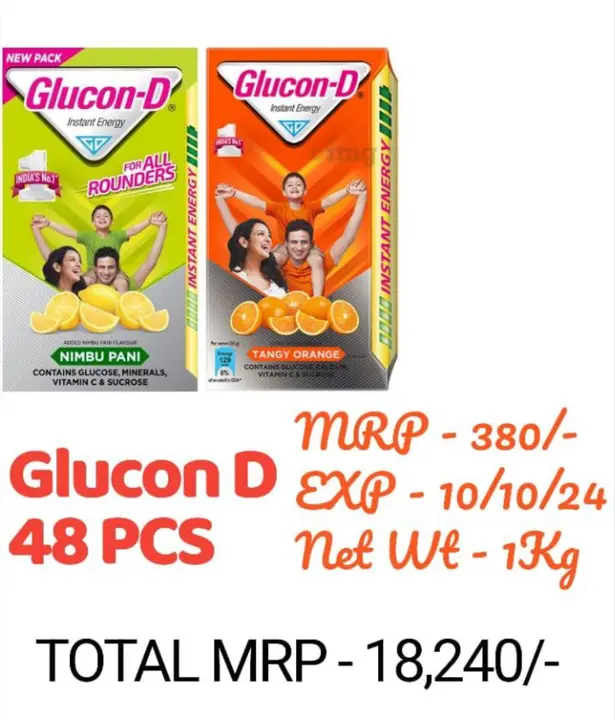 Glucon D uploaded by Chairana on 6/2/2024