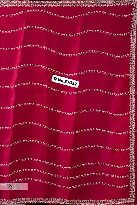 *🥻WE ARE LAUNCHING NEW SUPERHIT SEQUENCE AND EMBROIDERY WORK SAREE in RANGOLI SILK🥻*

*D.No.27032* uploaded by Maa Arbuda saree on 6/17/2023