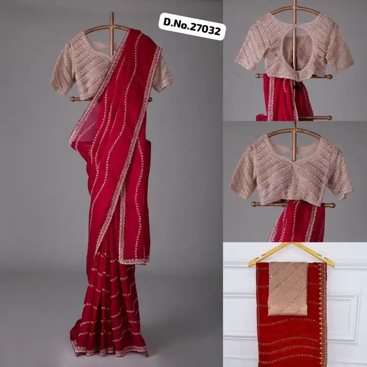 *🥻WE ARE LAUNCHING NEW SUPERHIT SEQUENCE AND EMBROIDERY WORK SAREE in RANGOLI SILK🥻*

*D.No.27032* uploaded by Maa Arbuda saree on 6/17/2023