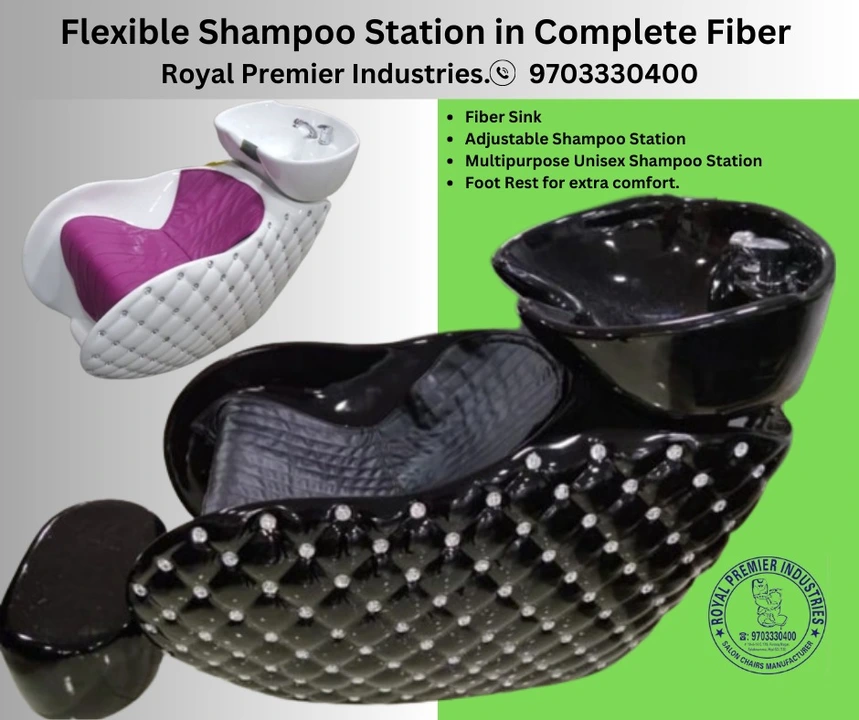 Royal Premium Industries is glad to introduce you with the Flexible Shampoo Station in fibre  uploaded by Royal Premier Industries on 5/29/2024