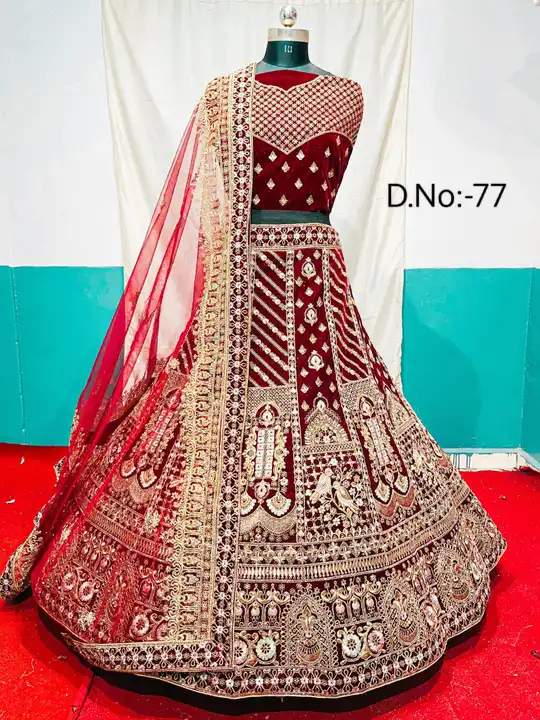 *Full heavy Bridal*
With hawy work  uploaded by Maa Karni Creation on 6/17/2023