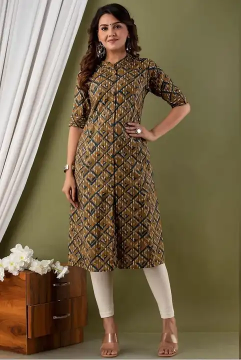 Post image For order contact number 7990937837

-FABRIC: Cotton

-SIZE :S-36,M-38,L-40,XL-42,XXL-44

-LENGTH: Calf Length(upto 46 inches)

- Work: Printed

- Sleeves: 3/4 Sleeve

-TOTAL DESIGN : 5