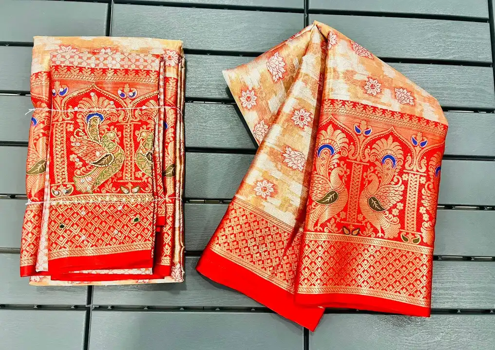 Banarasi saree Handloom Zari  Pattu Saree uploaded by Ethnic24 on 6/17/2023