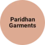 Business logo of Paridhan garments