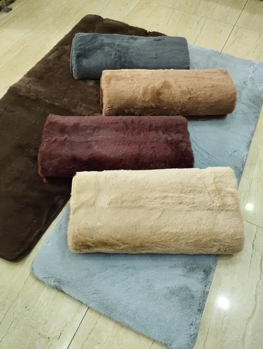 Chinese rabbit fur mats,runner nd carpets uploaded by SIMMI INTERNATIONAL on 6/17/2023
