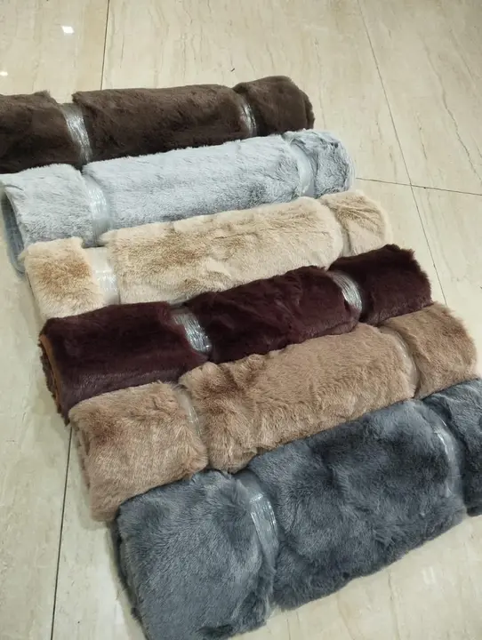 Chinese rabbit fur mats,runner nd carpets uploaded by SIMMI INTERNATIONAL on 6/17/2023