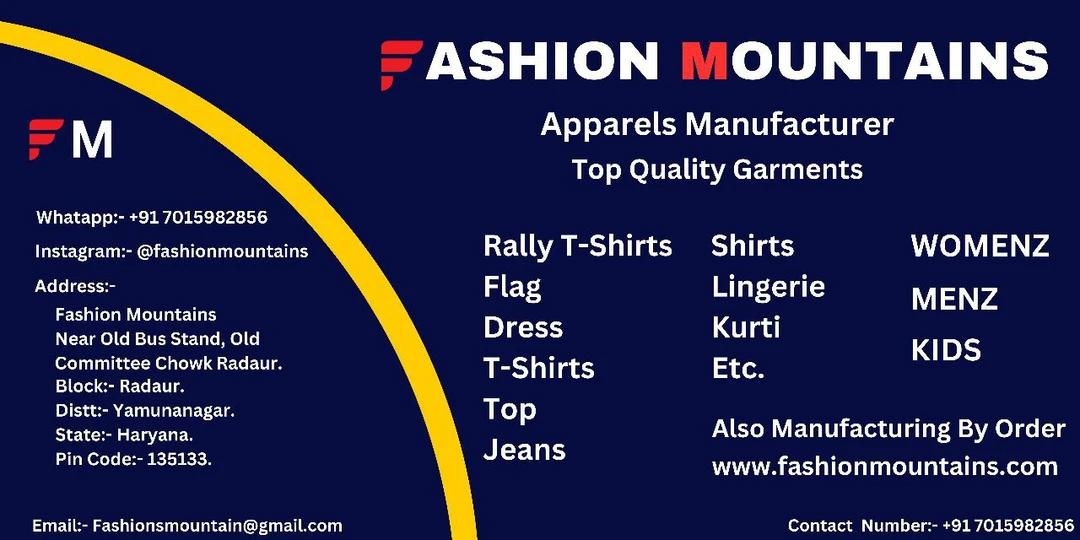 Factory Store Images of Fashion Mountains