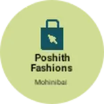 Business logo of Poshith fashions