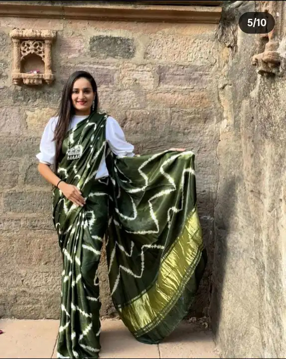 Saree uploaded by Padmavati fashion on 6/17/2023