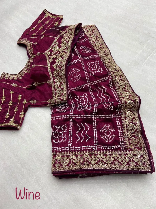 Beautiful silk saree with stich blouse uploaded by DHANLAXMI Fashion on 6/17/2023