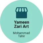 Business logo of YAMEEN ZARI ART