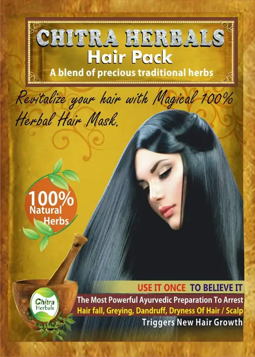 CHITRA HERBALS Hair Pack uploaded by business on 6/17/2023