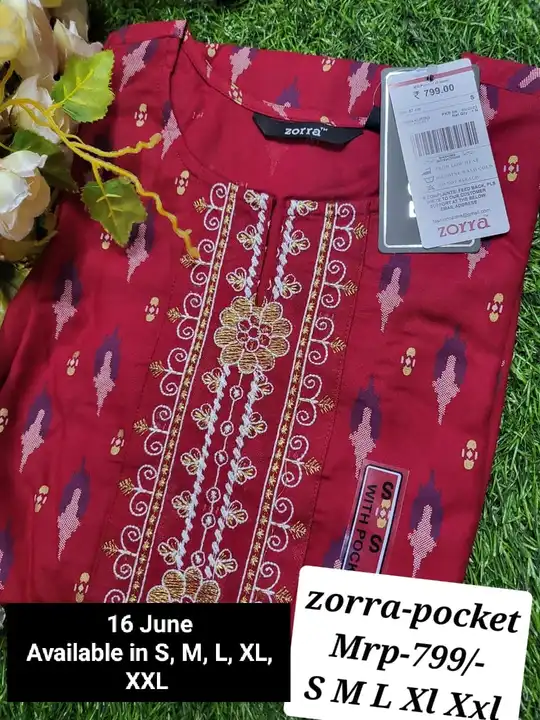 Current showrrom 2023 Articles

Brand: zorra TM
(Perfect avaasa size and fitting)

Size: S to xxl

M uploaded by Wedding collection on 6/17/2023