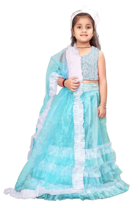 Children wear Lehenga choli  uploaded by G V CREATION on 6/17/2023