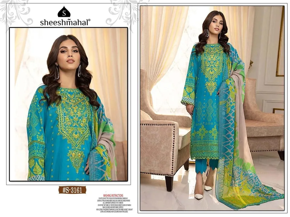 Sheesh Mahal lawn collection uploaded by Daulat selection on 6/17/2023