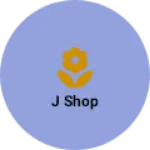 Business logo of j shop