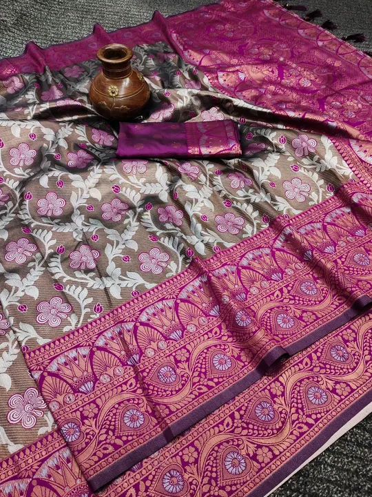 Exquisite Kanjivaram Silk Saree - Premium Range with Zari Weaving and Intricate Motifs Desing Saree uploaded by DHANANJAY CREATIONS on 6/17/2023