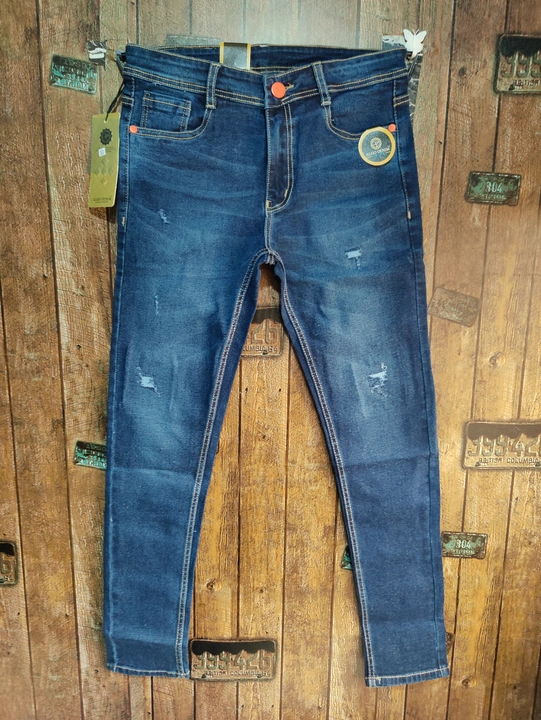 mens torn jeans uploaded by Algo clothing on 6/2/2024