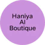 Business logo of Haniya Al Boutique