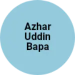 Business logo of Azhar Uddin BAPA NAGAR