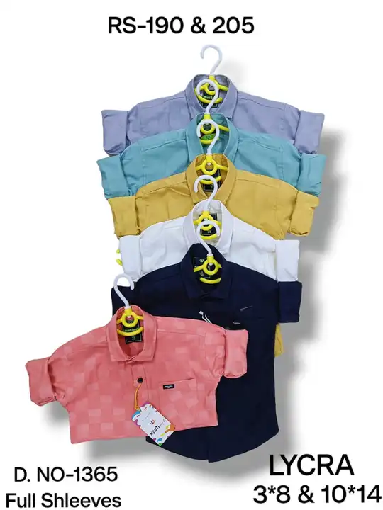 Kids shirts  uploaded by Manufacturer of Jean's pants and cotton trousers on 5/18/2024
