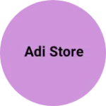 Business logo of Adi store