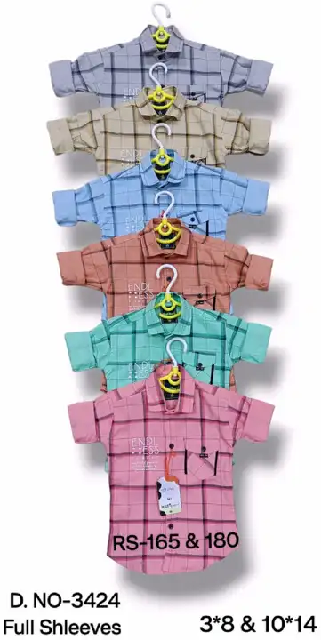 Kids shirts  uploaded by Manufacturer of Jean's pants and cotton trousers on 6/17/2023