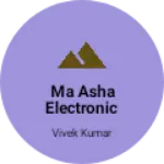 Business logo of Ma Asha electronic
