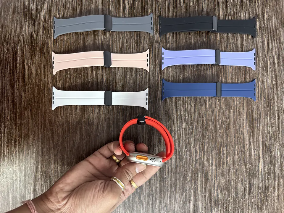 Magnetic Clip Silicon Strap  uploaded by Shoppers Hub ™️ on 6/17/2023