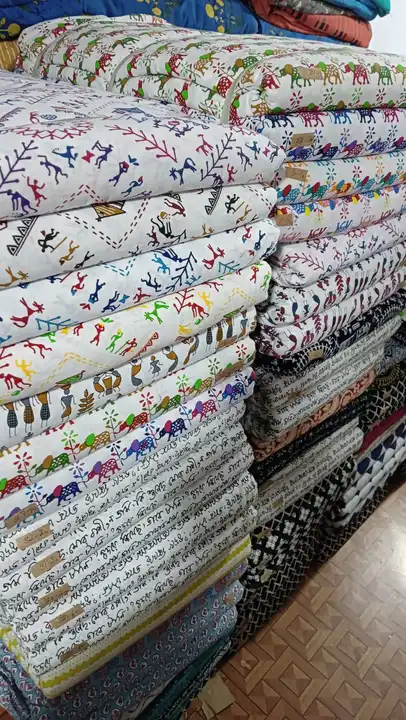 Printed cotton fabrics 60*60 uploaded by Isha Fabrex on 6/17/2023