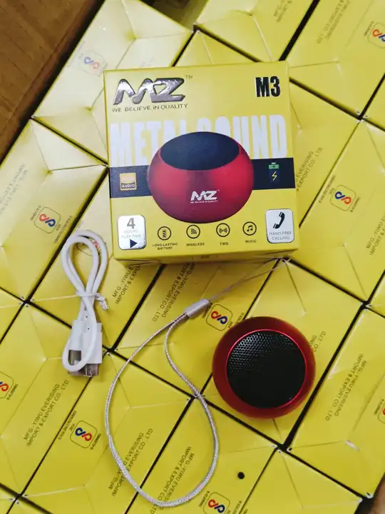 MZ M3 speaker 🔊 metal body  uploaded by Nillkanth mobile accessories on 6/17/2023