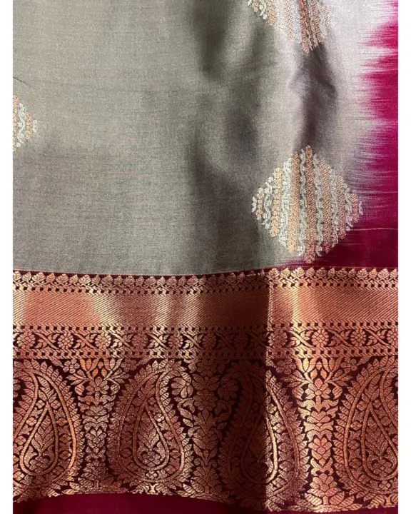 Kanchipuram soft silk saree  uploaded by Kosh Weaves on 6/17/2023