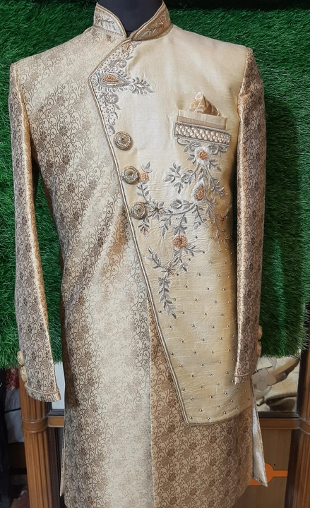Post image I want 11-50 pieces of Sherwani at a total order value of 5000. Please send me price if you have this available.