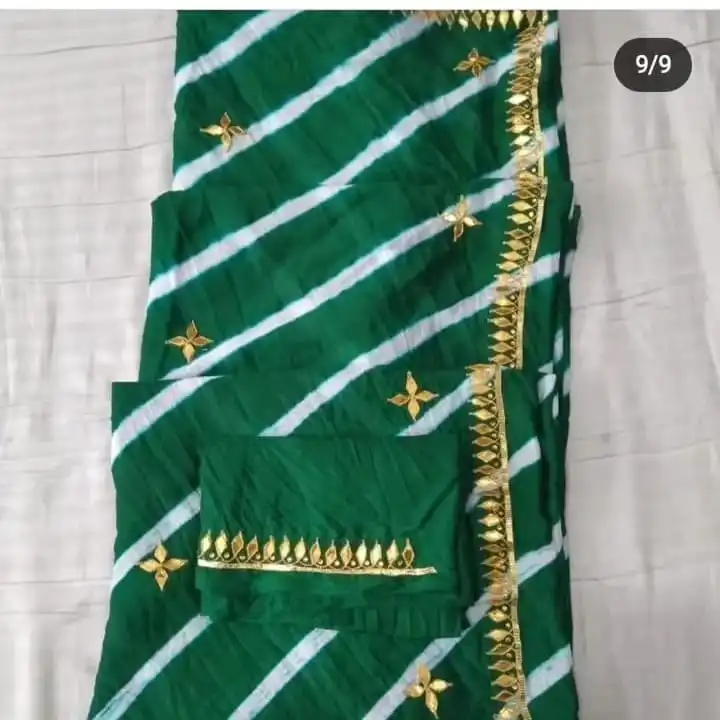 Sami chinon Fabric saree uploaded by Deepika Designer Saree on 6/18/2023