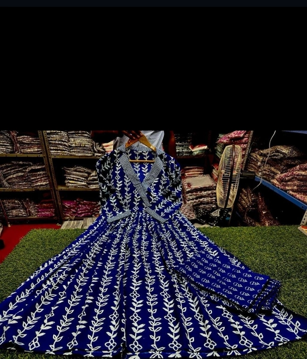 Anar Kali Gown With Pent  uploaded by Divyanshi fashion on 6/18/2023
