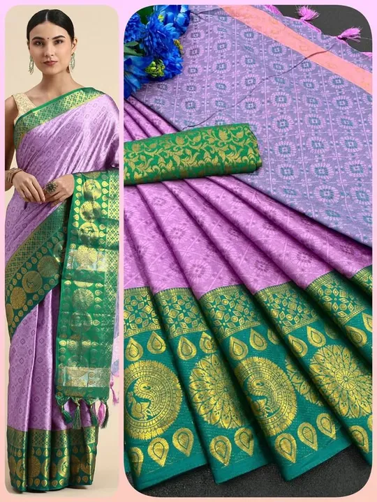 Soft Cotton Silk Saree For Women's uploaded by Dutt Creation on 6/18/2023