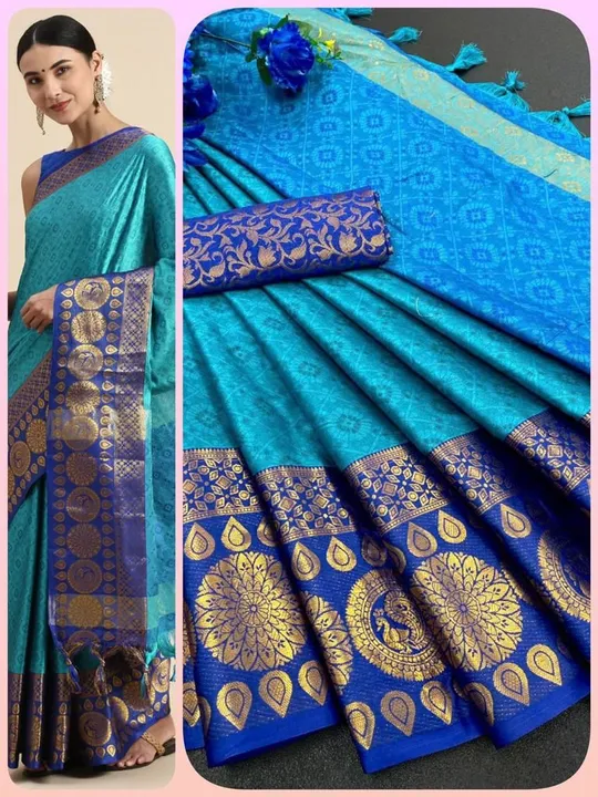 Soft Cotton Silk Saree For Women's uploaded by Dutt Creation on 6/18/2023