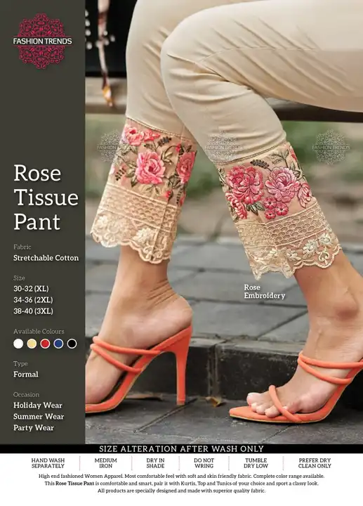 ROSE TISSUE PANT uploaded by Rise earth india on 6/18/2023